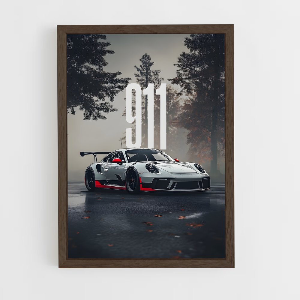Poster Turbo 10 – affiche Porsche (vue 5)